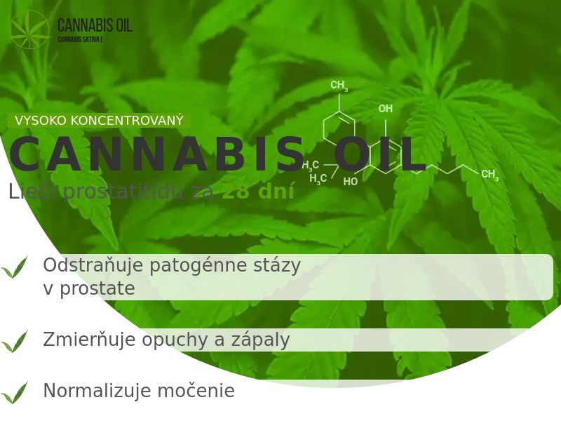 Cannabis Oil SK (prostatitis)