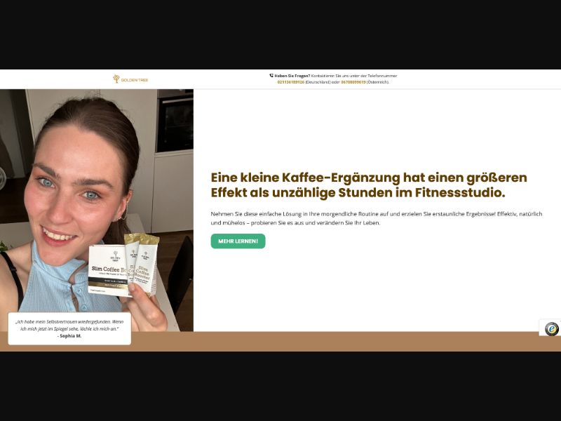 [WEB+MOB] SLIM COFFEE BOOSTER - DIET - AT - DE - CPS