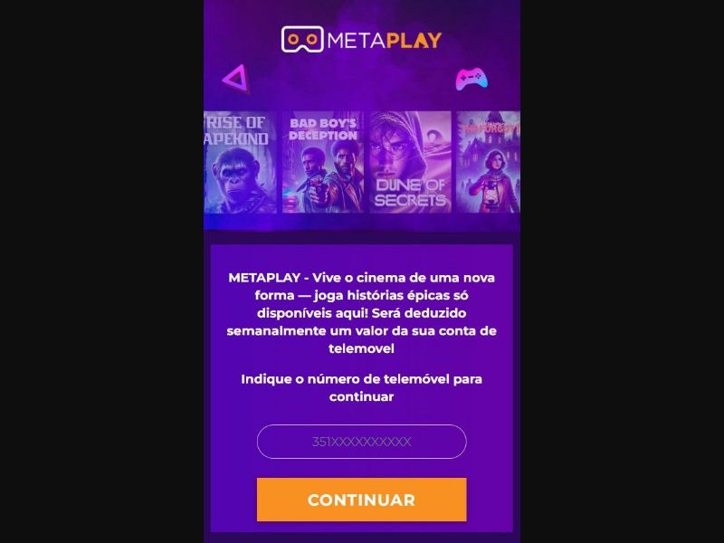 35934- PT - [MOB] - Cinema Meta - MEO - 2 Clicks