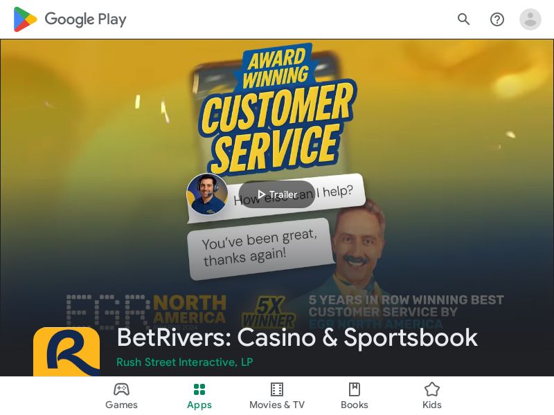 BetRivers PA Android CPA [State targeting] - FTD