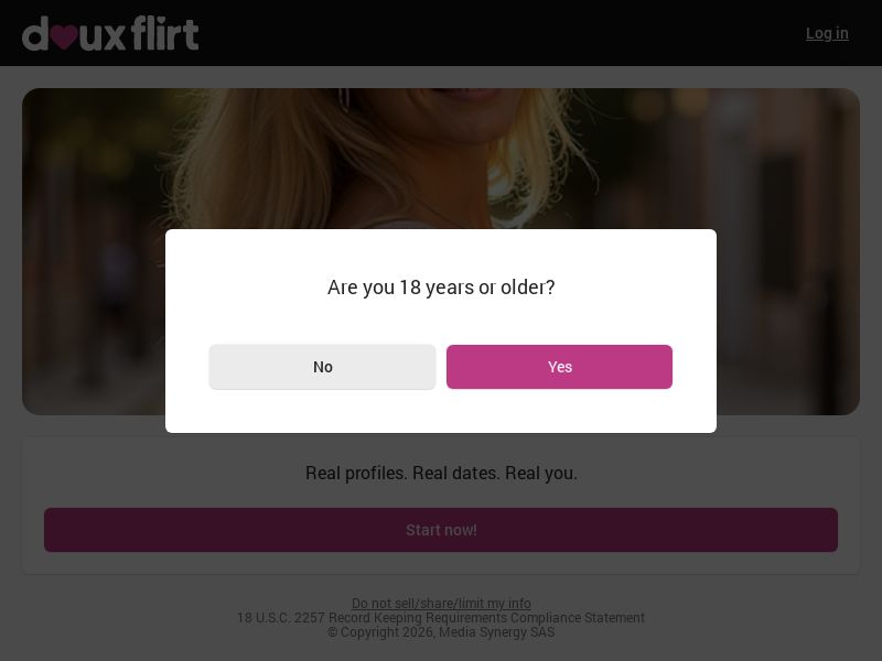 Douxflirt - Mobile/Desktop [FR] SOI (on approve)
