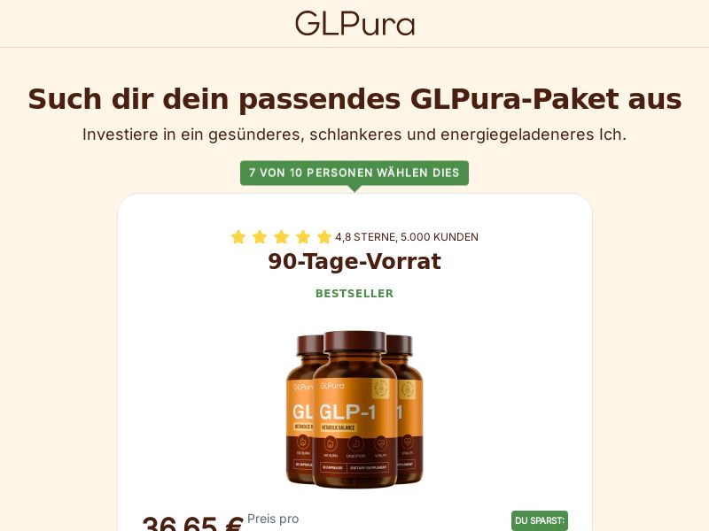 Glpura - Diet - DE/AT/CH/FR/SE/DK/ES/IT