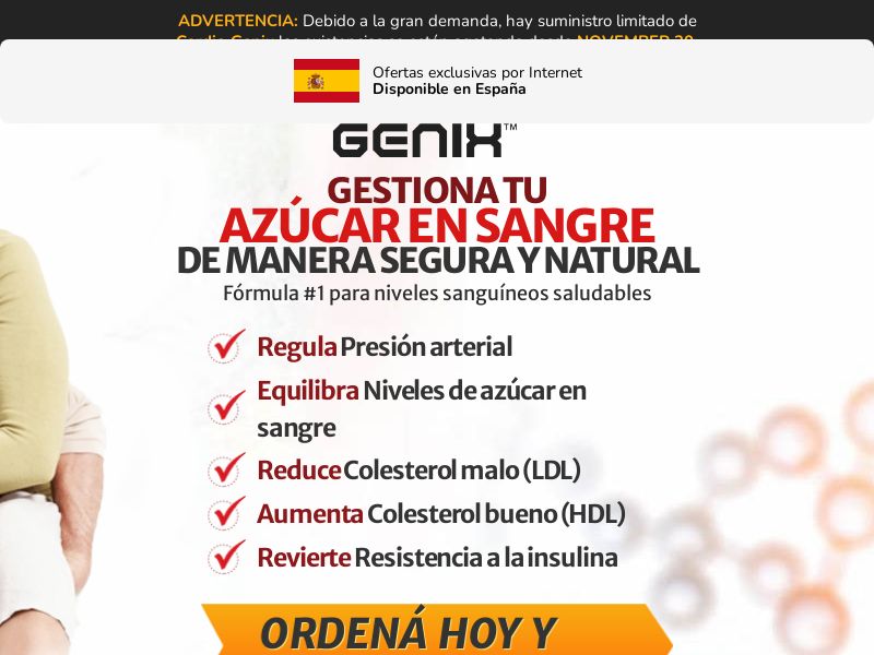 ! NEW OFFER - CardioGenix High CTC - DTC [ES] (Banner,Native,Social,Search,SEO,PPC,Push,Brand Bidding,Shopping) - CPA