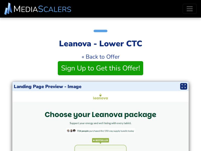 Leanova - Lower CTC {+DTC, Quiz} [IE]