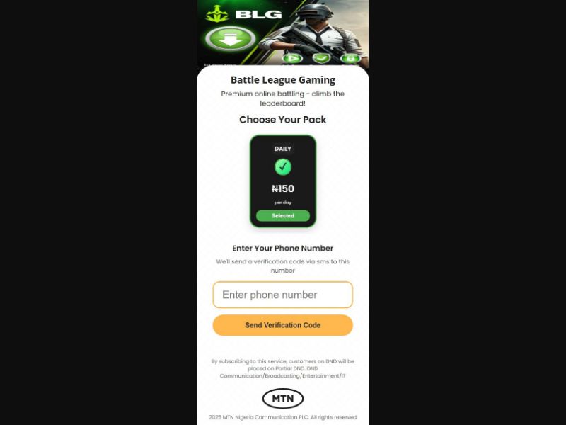 36293 - NG - [MOB] - BattleLeagueGaming - MTN - Evina - 1 Click