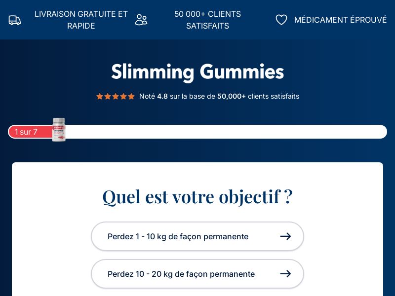 ! NEW OFFER - Slimming Gummies - DTC [FR] (Social,Banner,Native,Push,SEO,Search,Brand Bidding) - CPA