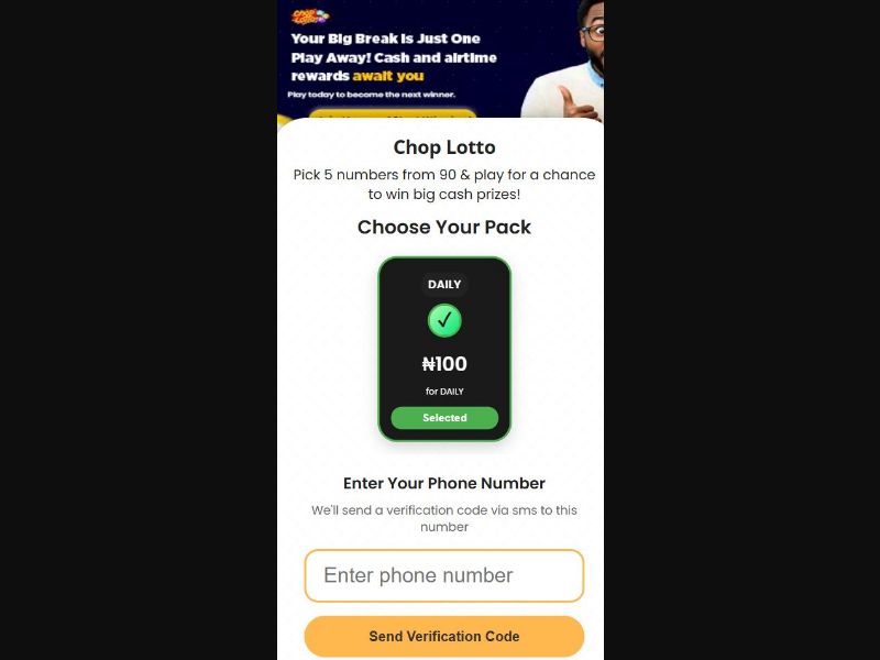 38710 - NG - [MOB] - Shoplotto Mfilterit - MTN - 2 Click