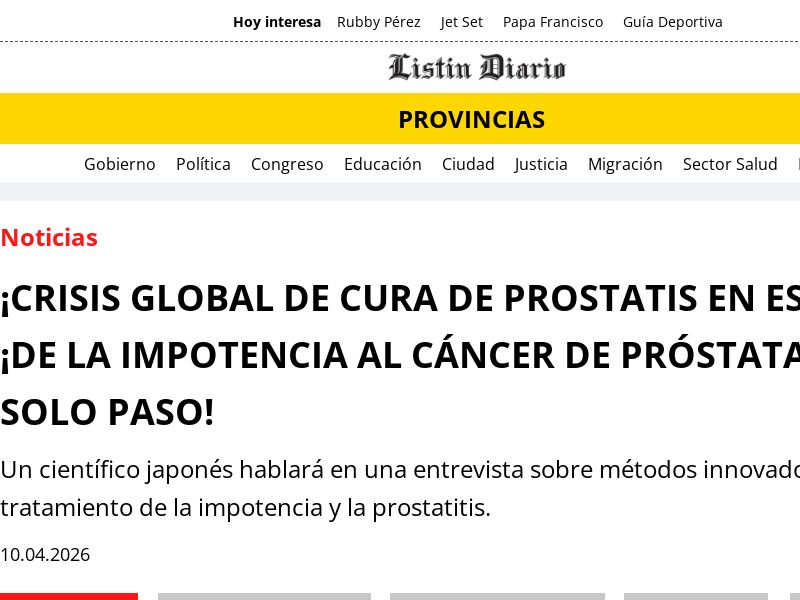 Prostinol PE - prostatitis