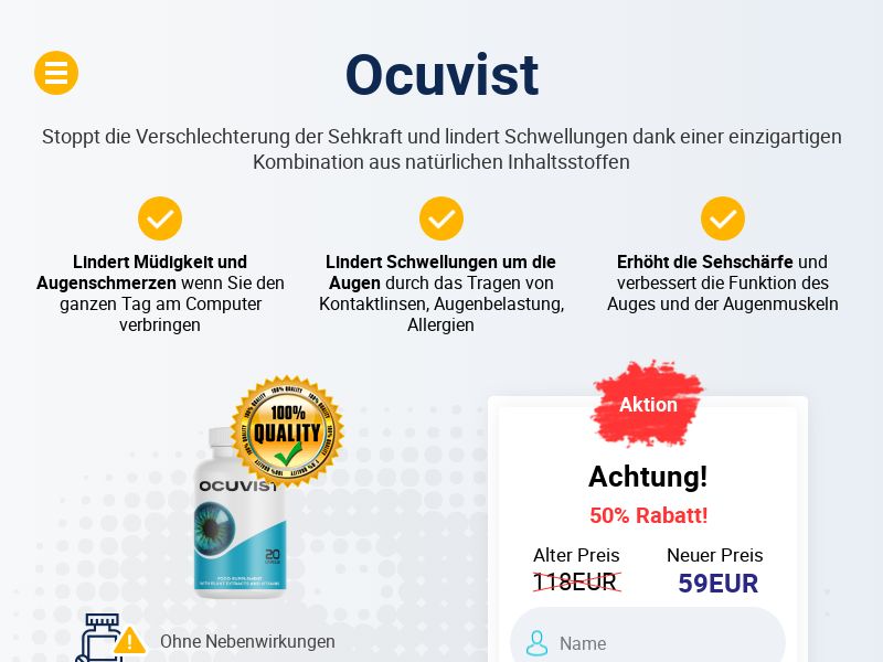 Ocuvist 59 EUR DE - vision