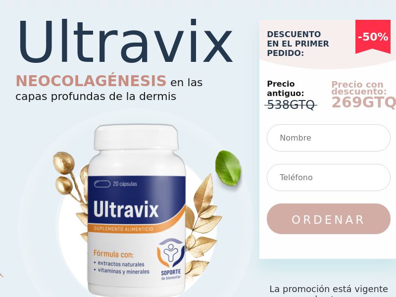 Ultravix GT - REJUVENATING CAPS