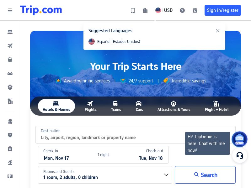 Trip.com Travel CPS - Worldwideβ**