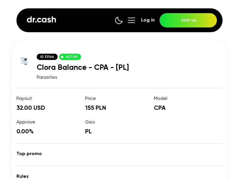 Clora Balance