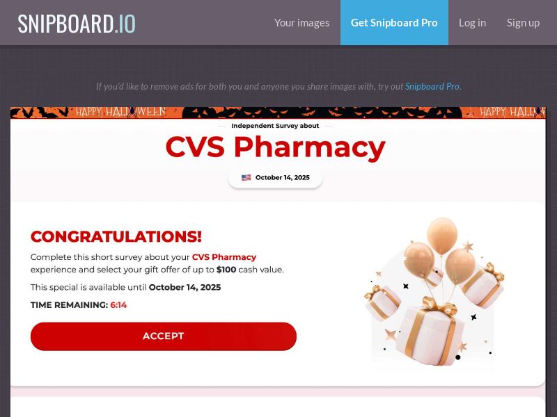 Alphabet - Offervall CVS Pharmacy Survey US - CC Submit