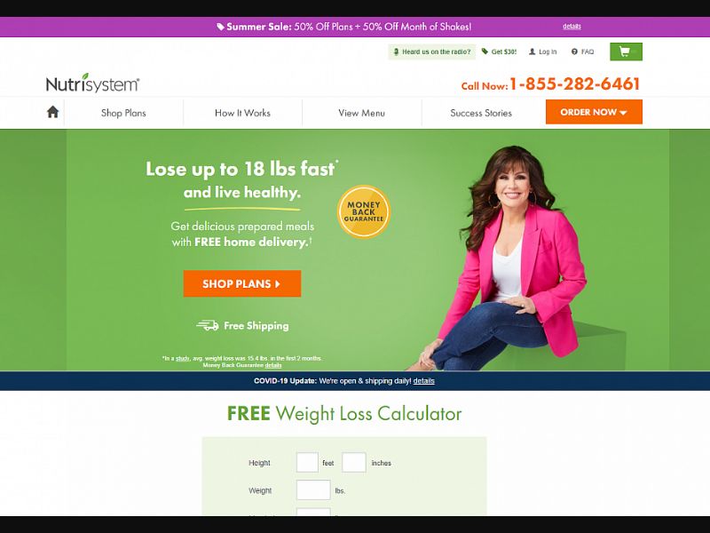 [WEB+MOB] Nutrisystem - $99 Meal Plan /US CPS