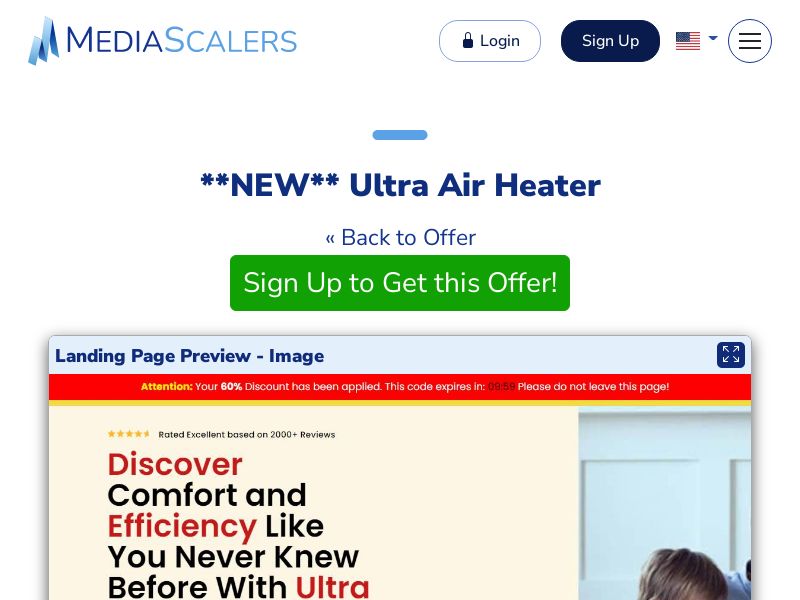 Ultra Air Heater {+DTC} [US, CA, MX, CR, PR, PA, BS]