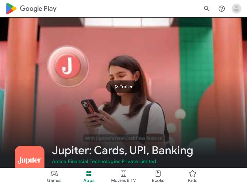 Jupiter Android Mobile CPA - India