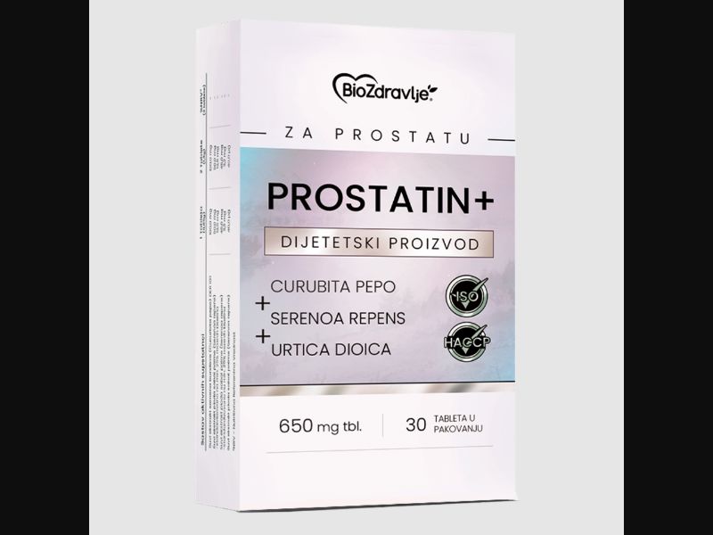 Prostatin - tablets for prostatitis