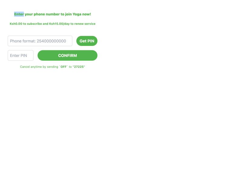 Yogastic Safaricom