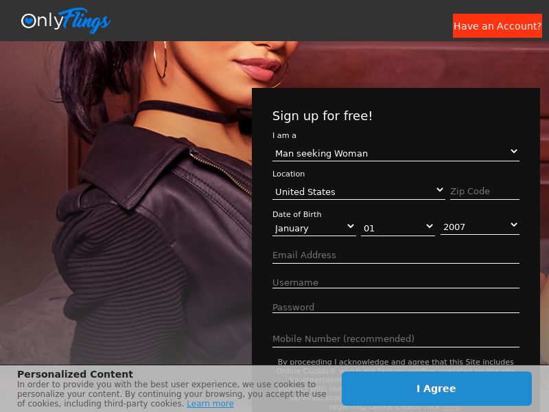 Onlyflings - SOI - CPA - Desktop & Mobile - US, CA, AU