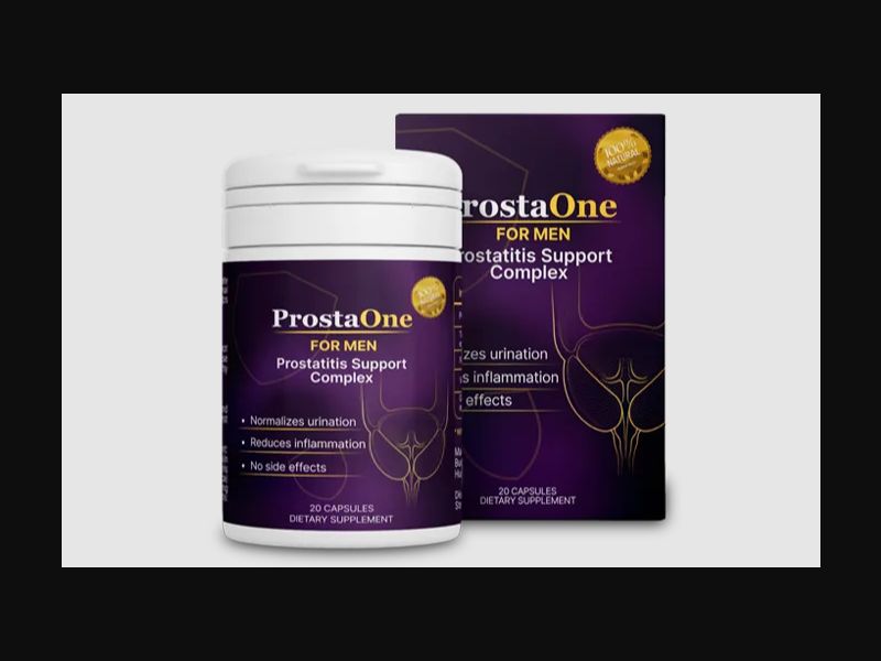 ProstaOne - capsules for prostatitis