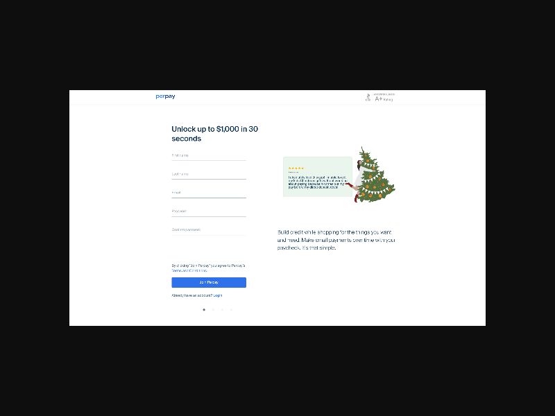 Perpay - Credit Builder - Initial Purchase Application - CPL (US)