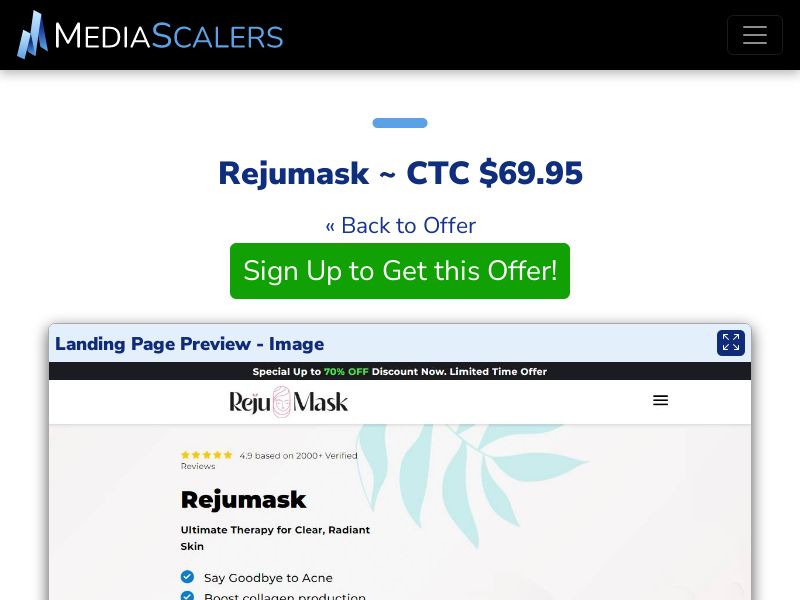 Rejumask ~ CTC $69.95 {+DTC, Alt-Landers} (Event Tracking) [US]