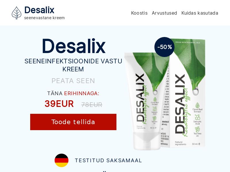 DESALIX EU - ANTIFUNGAL CREAM