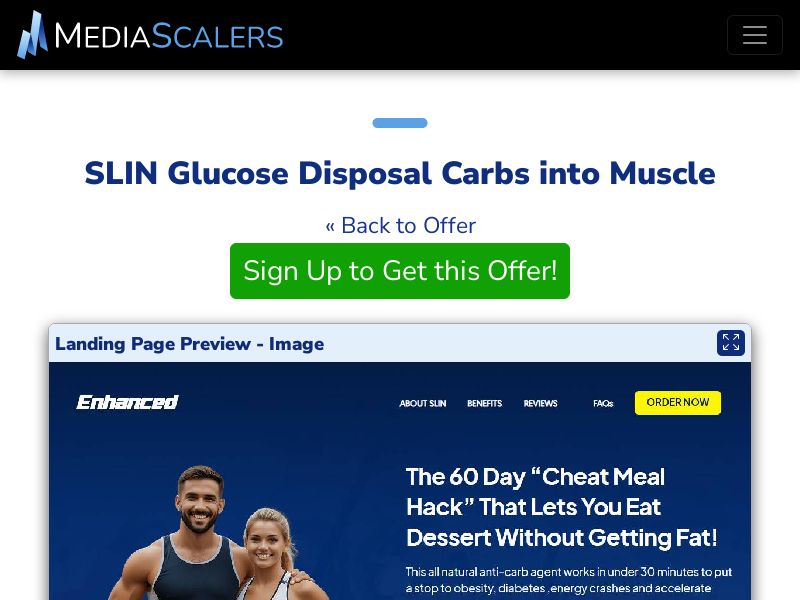 SLIN Glucose Disposal Carbs into Muscle [US]