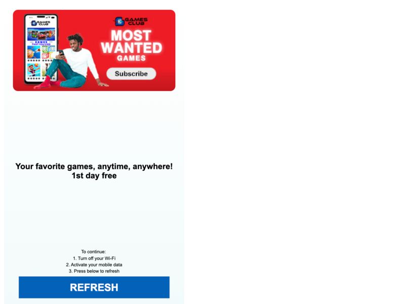 Gamesclub Airtel
