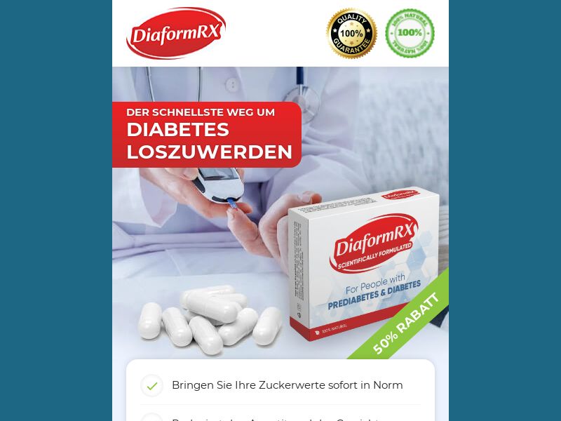 DiaformRX EU - diabetes