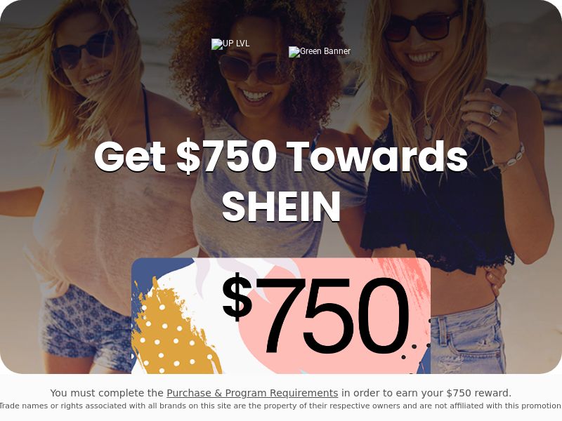 Rewards US - Shein $750 CPA [US, UK,CA, AU]