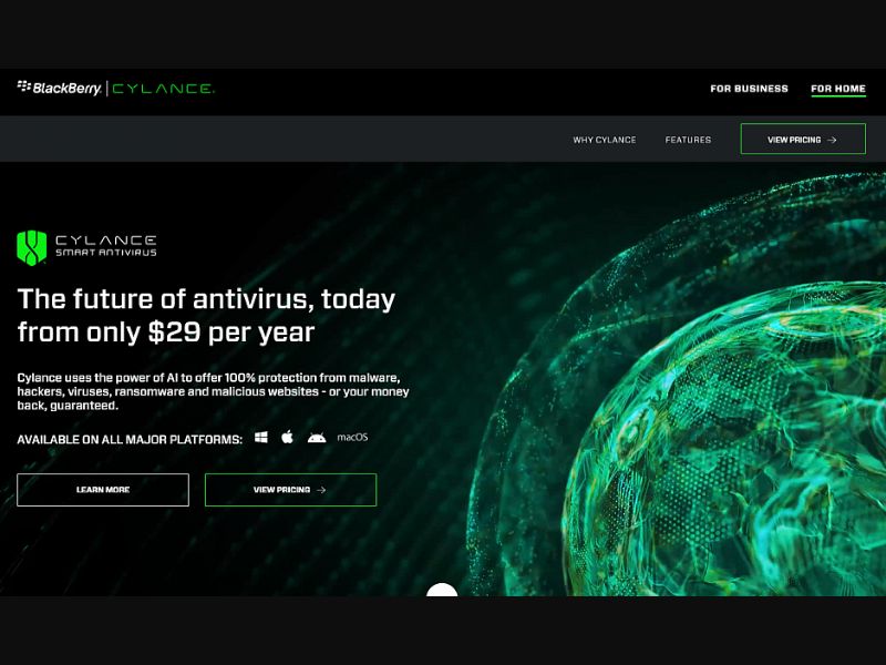 [WEB] Cylance Smart Antivirus /NZ CPS $16-$80