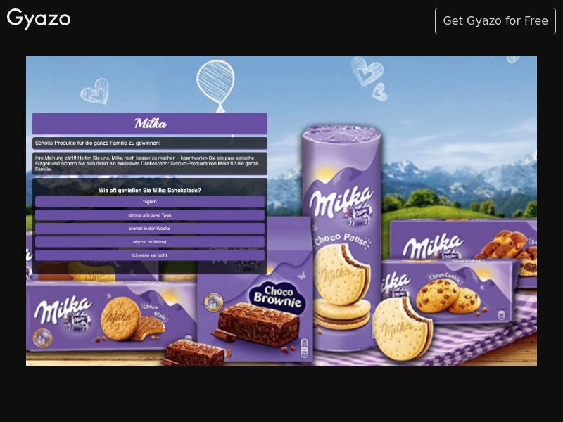 Milka pack (Animated) preland (DE)