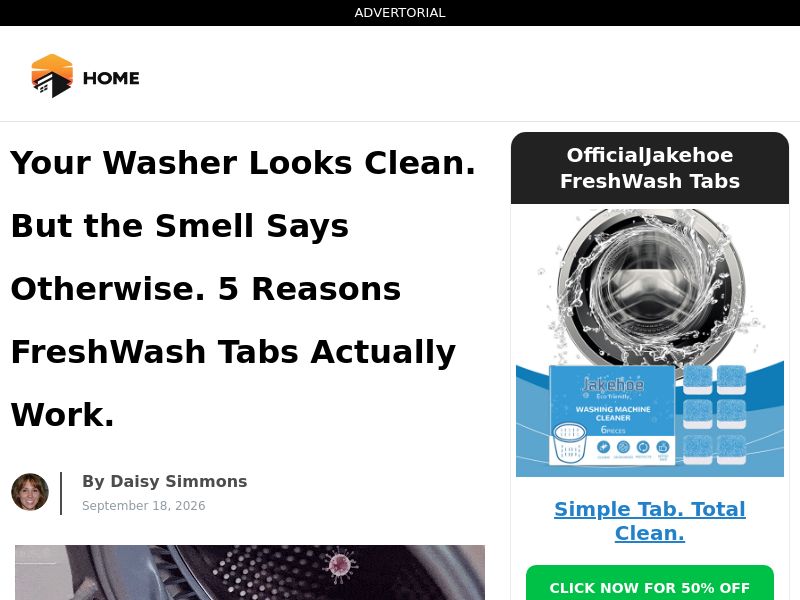 ! NEW OFFER - OfficialJakehoe FreshWash Tabs [US] (Social,Banner,Native,Push,SEO,Search,Brand Bidding) - CPA