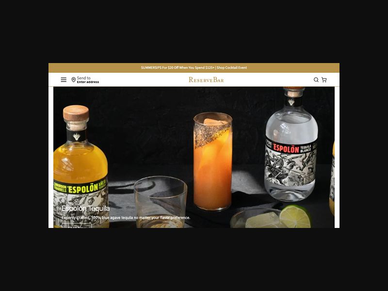 ReserveBar - Alcohol Delivery - RevShare (US)