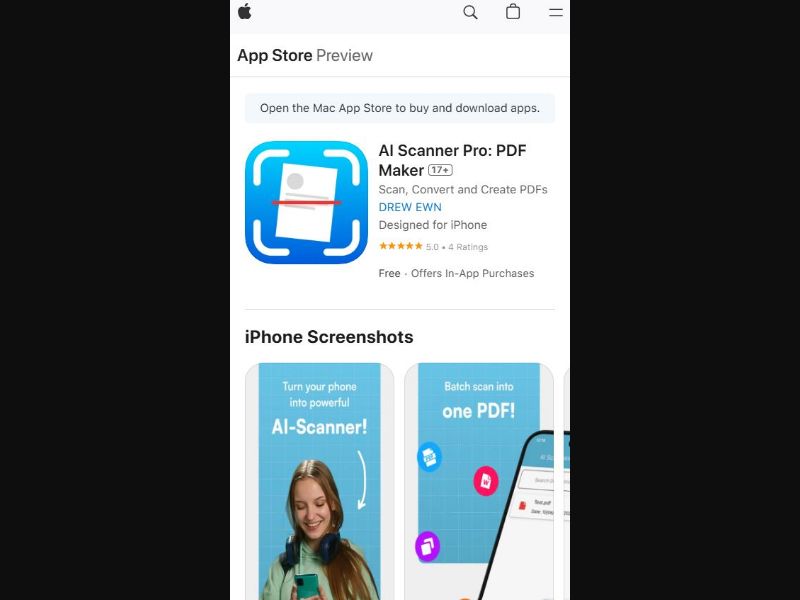33749 - US UK - [MOB] - PDF Maker - iOS - Install