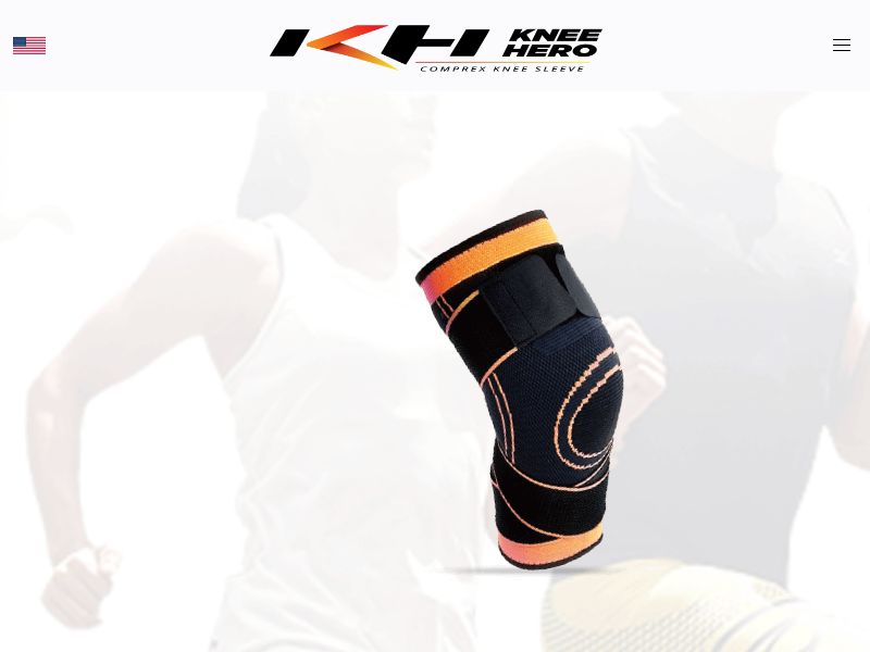 Kneehero Compression Sleeve [US] (Social,Banner,Native,Push,SEO,Search,Brand Bidding) - CPA
