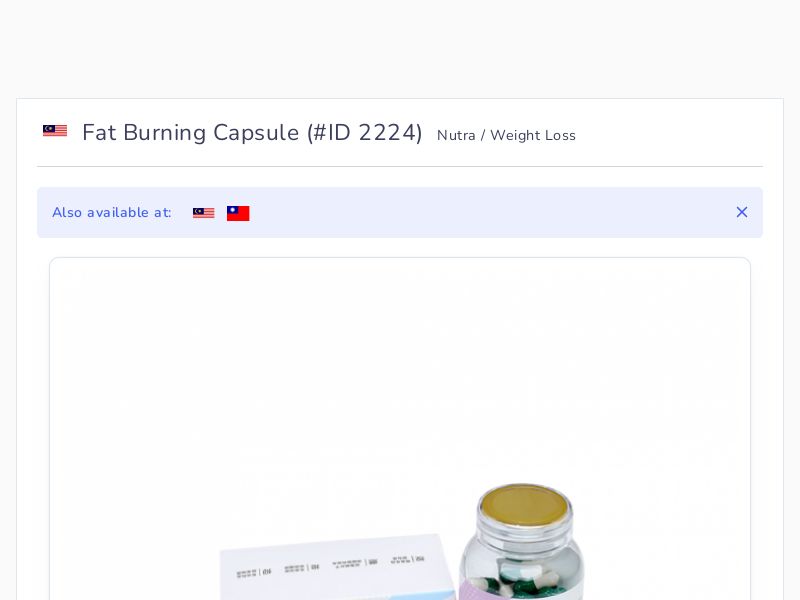 Fat Burning Capsule