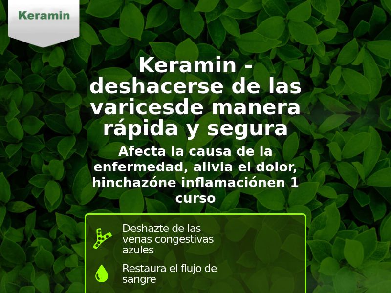 KERAMIN GT - VARICOSIS REMEDY CREAM