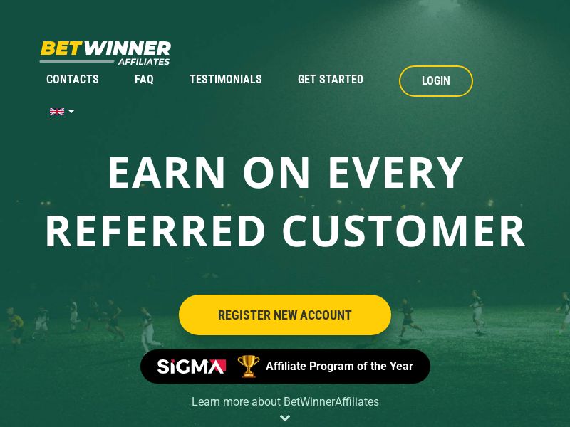 Betwinner Affiliates (CPA) $40 - $50 -Turkey, Morocco (CPA, HYBRID, RS up to 50%)