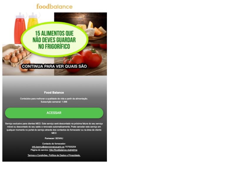 Exclusive Food MEO