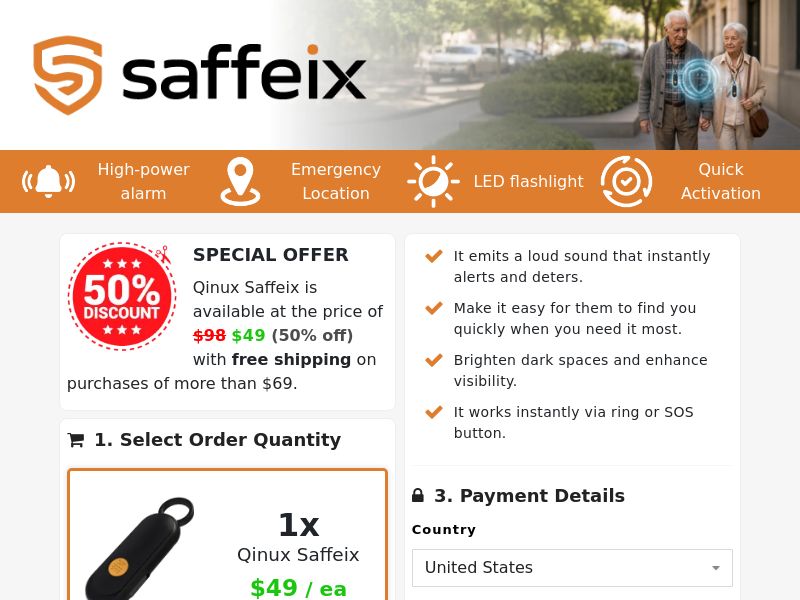 Qinux Saffeix SS - US/INTL