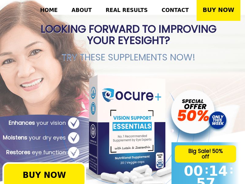 OcurePlus PH - vision improving treatment