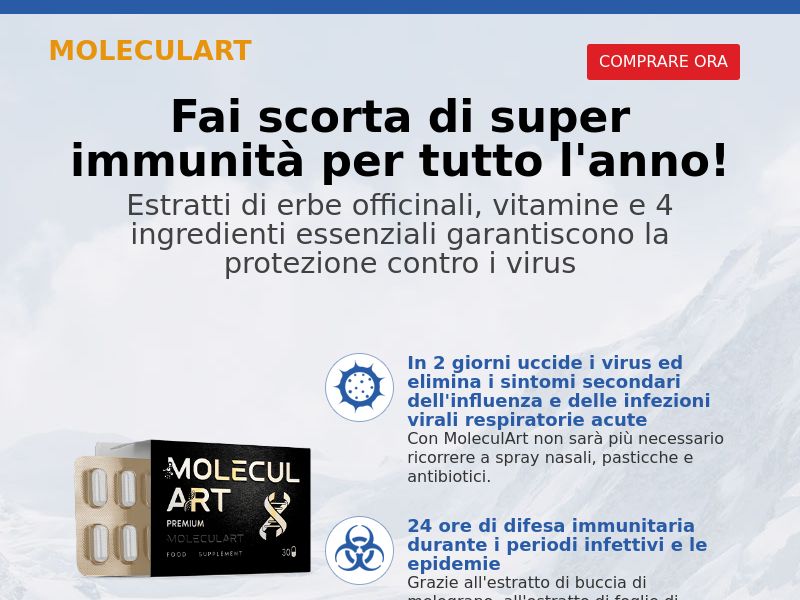 Moleculart X Blister IT - REJUVENATING CAPS