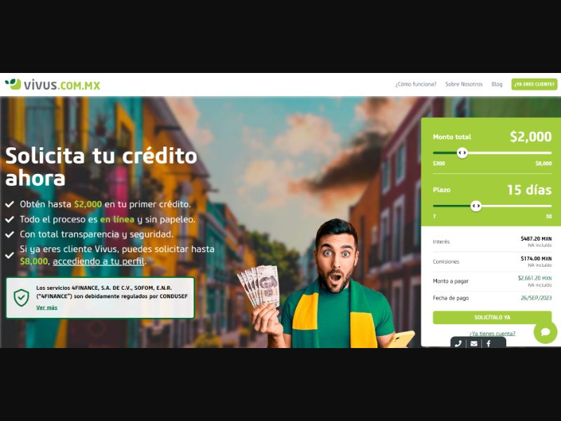 [WEB+MOB] Vivus New /MX CPL [Approval Required]