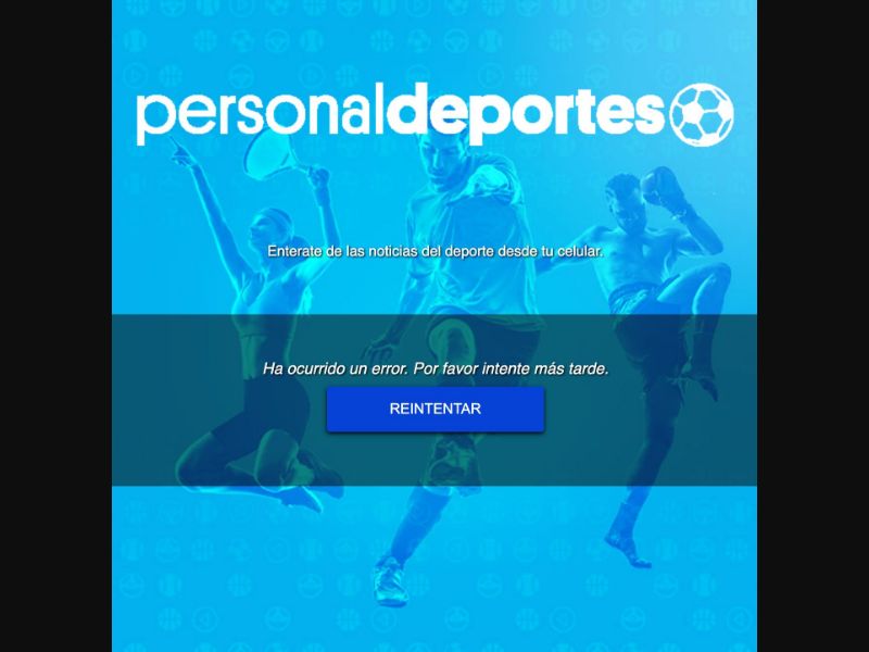 35637 - PY - [MOB] - Deportes (non-billable) - Personal - 1 Click