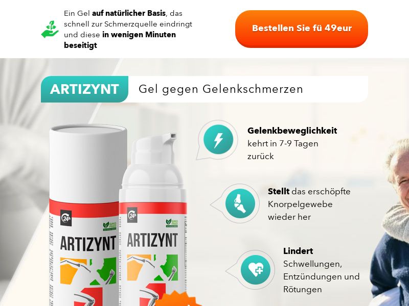 ArtiZynt Gel COD [DE] (Banner,Native,Social,Search,SEO,Brand Bidding) - CPA