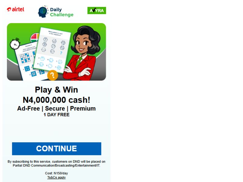Daily Challenge (NAM) Airtel