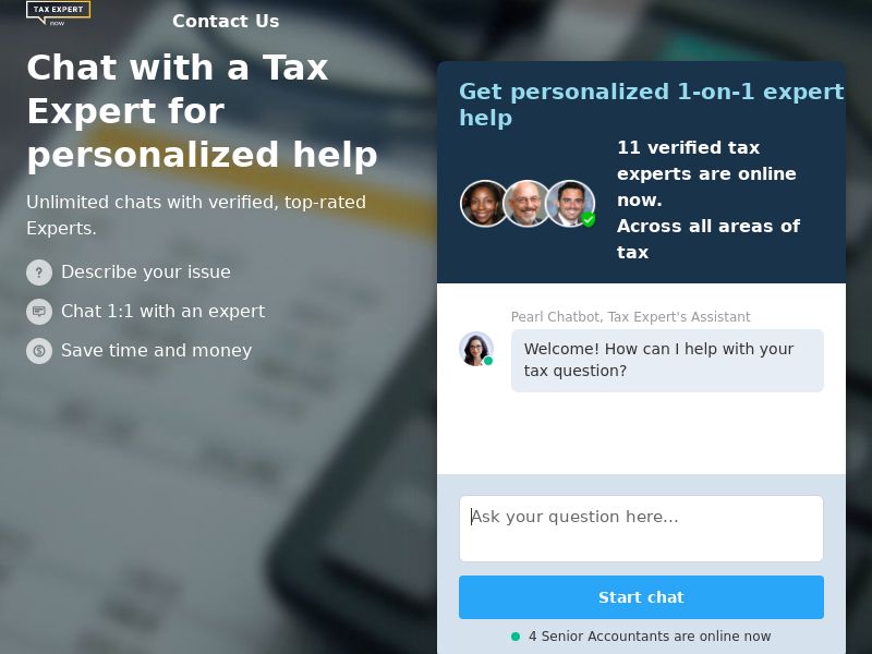 Tax Expert Now - Online Tax Help - CPL (US)