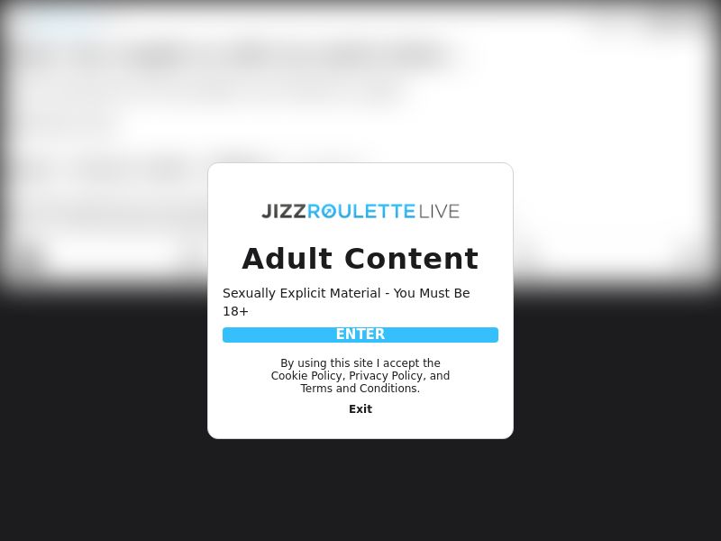 Jizz Roulette - Revshare Lifetime